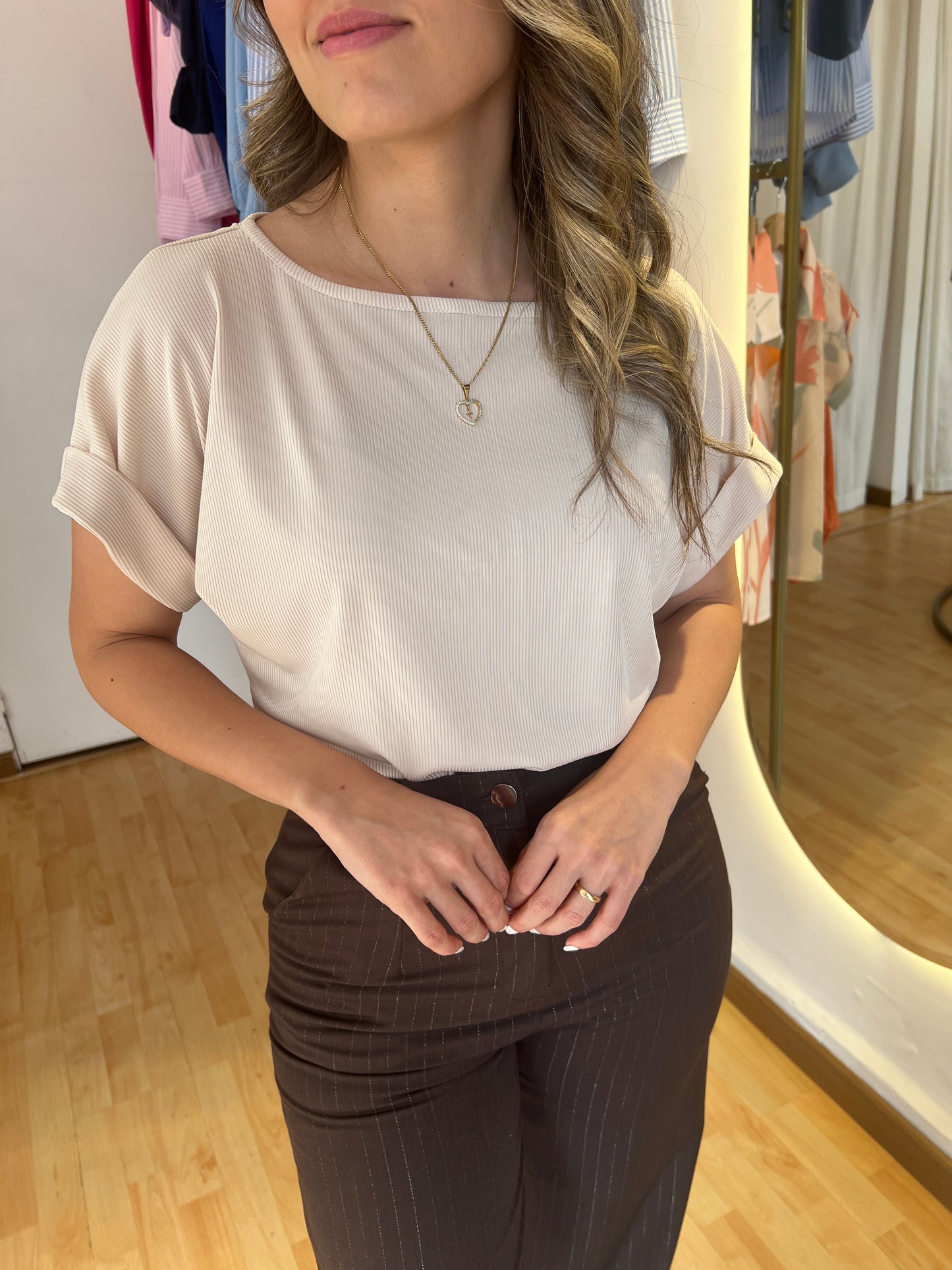 BLUSA KARLA BEIGE