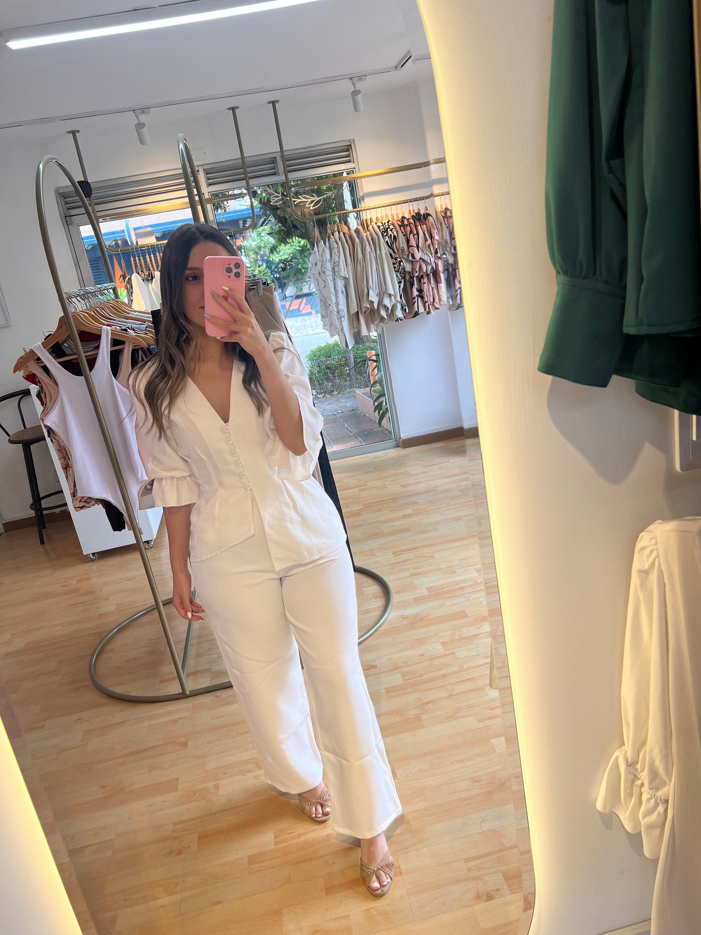 BLUSA ALMA BLANCO HUESO