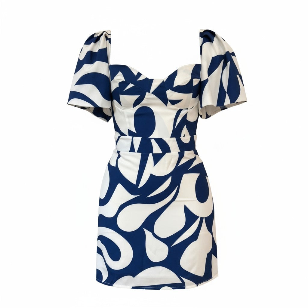 VESTIDO AURORA AZUL