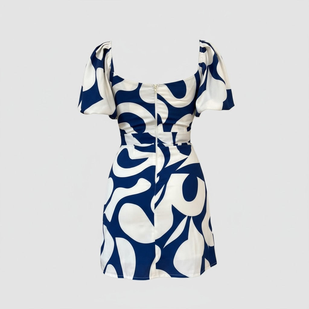 VESTIDO AURORA AZUL