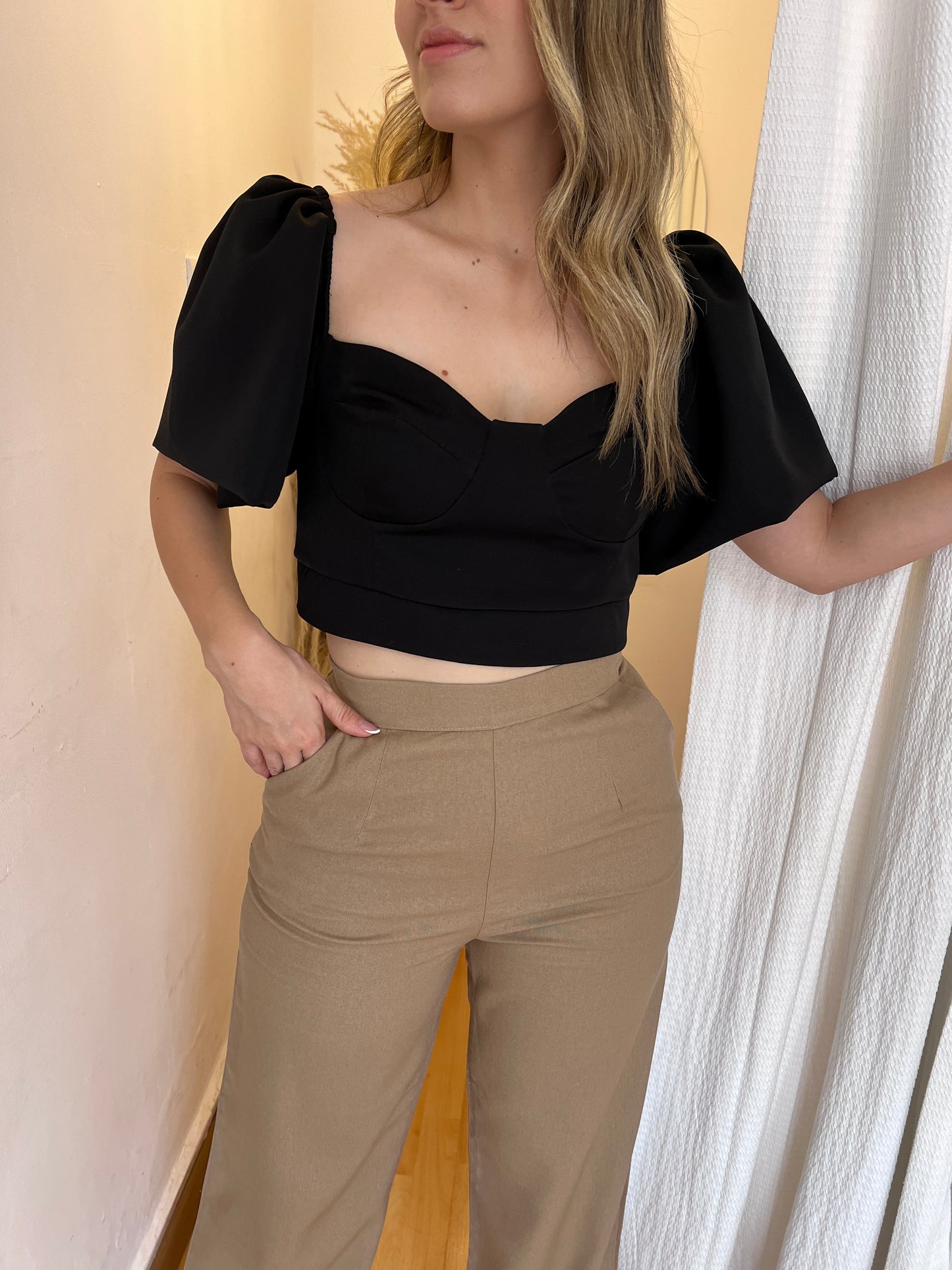 TOP AURORA NEGRO