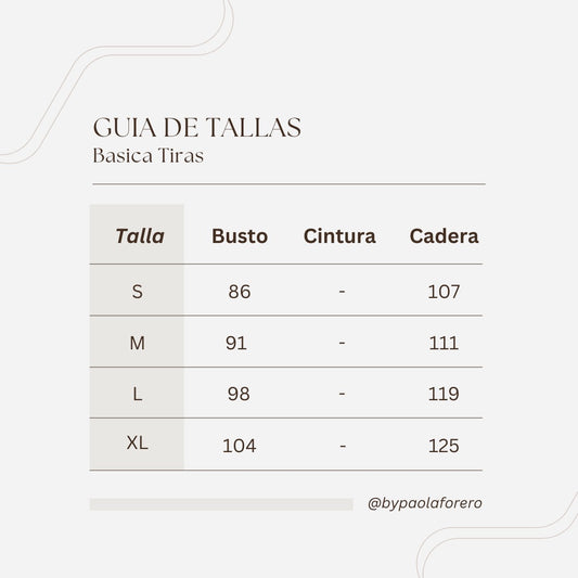 BASICA TIRAS TONOS PASTEL