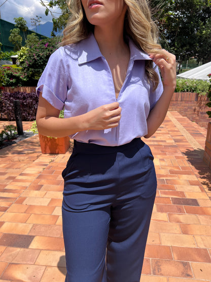 BLUSA JULIETA LILA