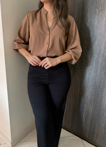 BLUSA HANNA MOCA