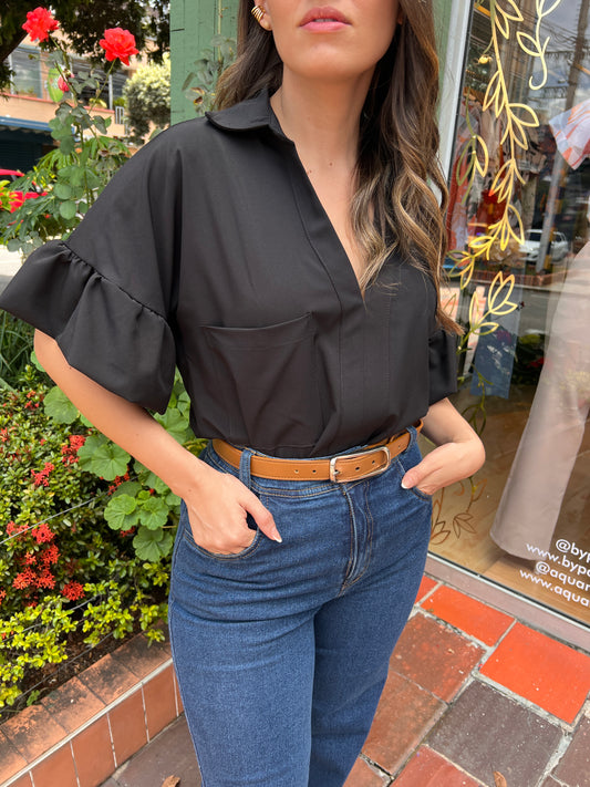 BLUSA JULI NEGRA