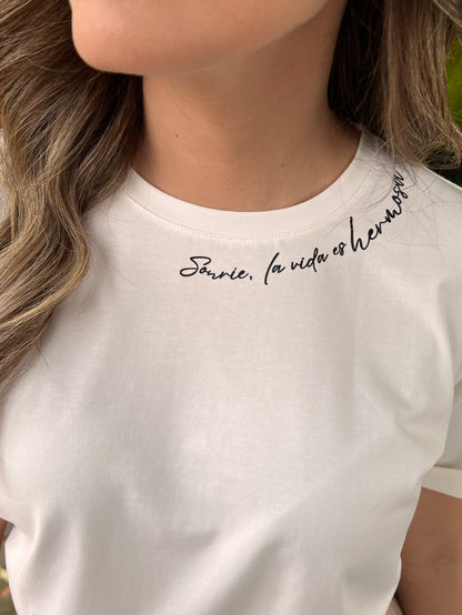 CAMISETA BÁSICA ESTAMPADA