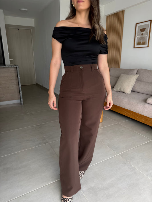 PANTALÓN PARIS CAFÉ
