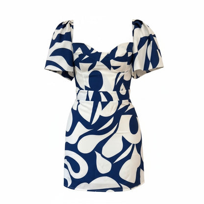 VESTIDO AURORA AZUL