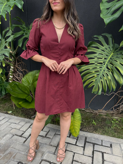 VESTIDO ALMA VINOTINTO