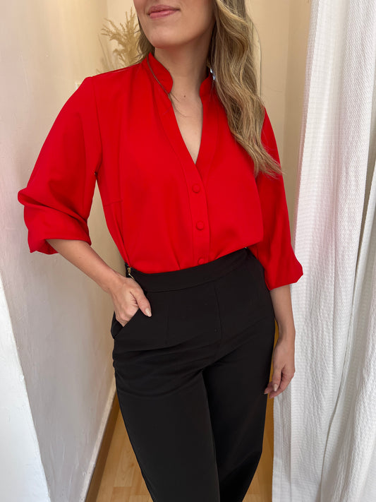 BLUSA HANNA ROJA
