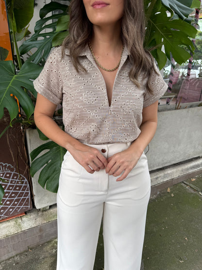 BLUSA JULIETA OJALILLO