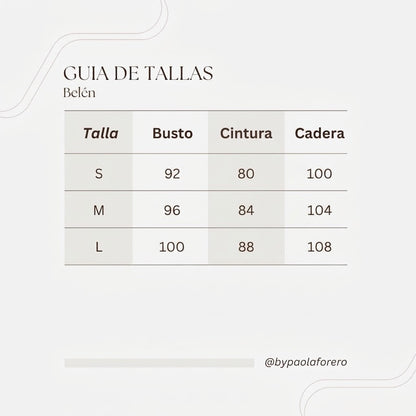 CAMISERA BELÉN OJALILLO