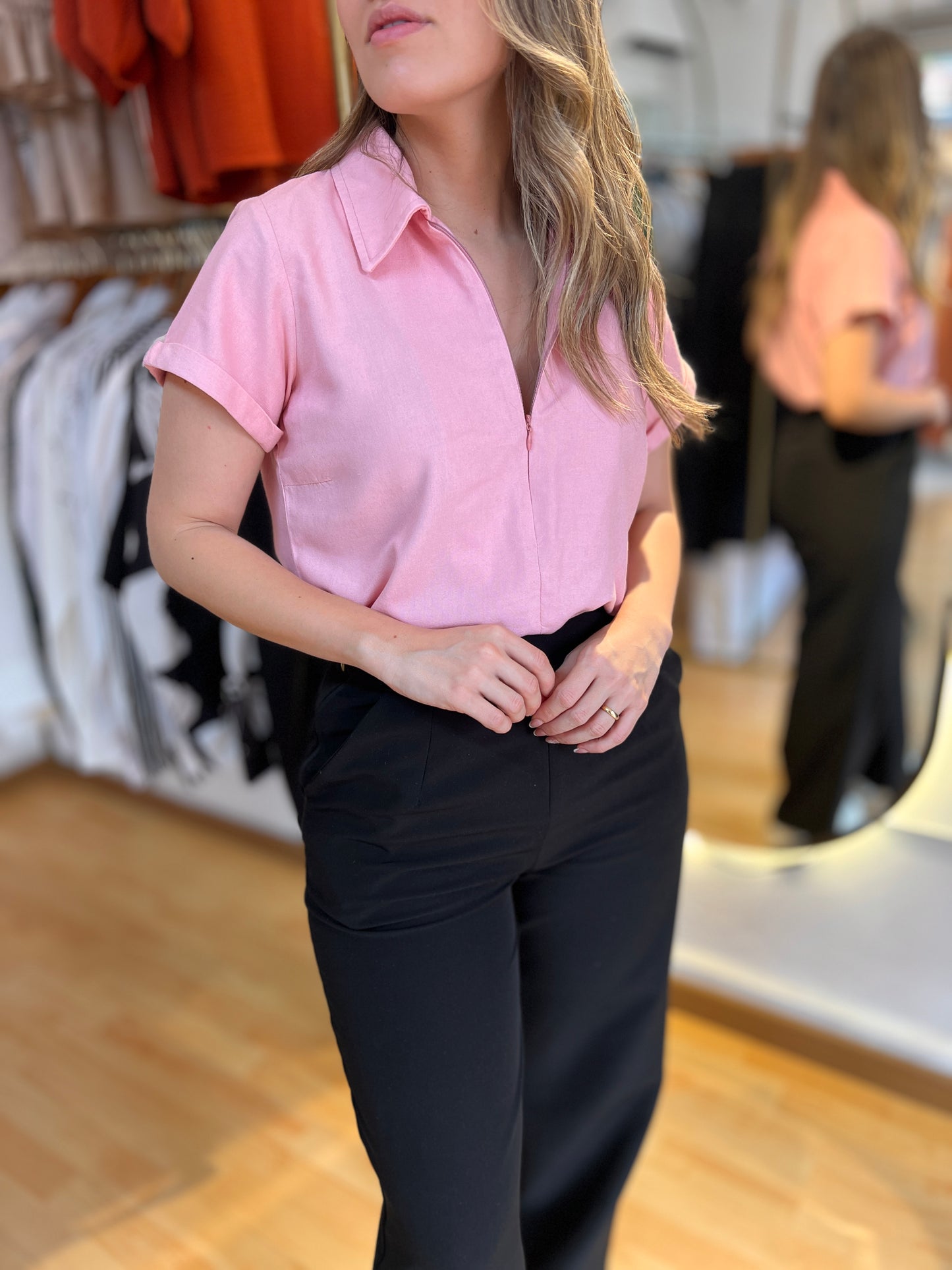 BLUSA JULIETA ROSA