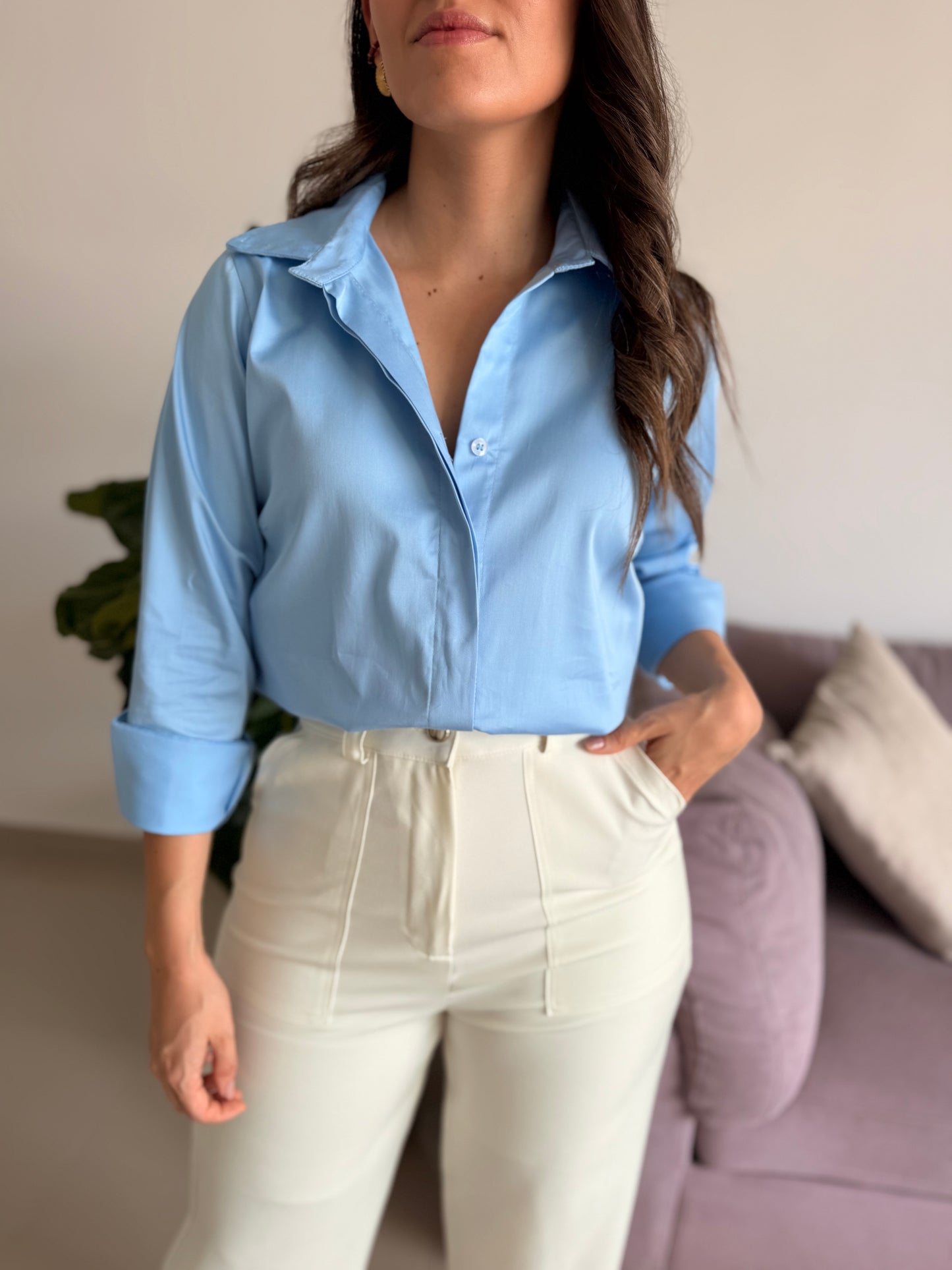 CAMISERA MOLY AZUL