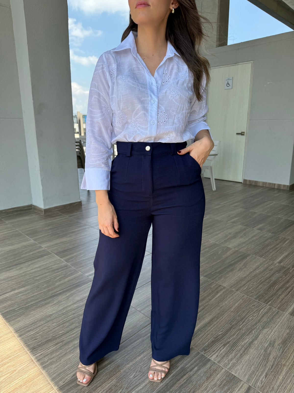 CAMISERA BELÉN BELÉN OJALILLO BLANCO