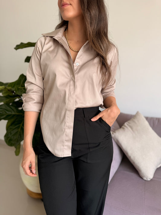 CAMISERA MOLY MOCA - ROSA