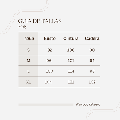 CAMISERA MOLY RAYAS CELESTES