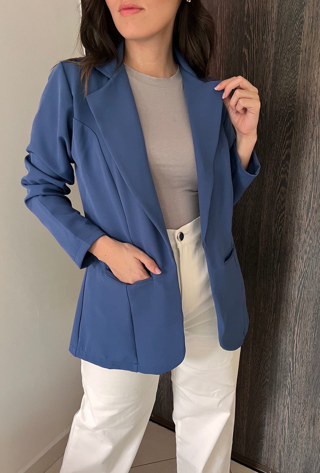 BLAZER AZUL ACERO