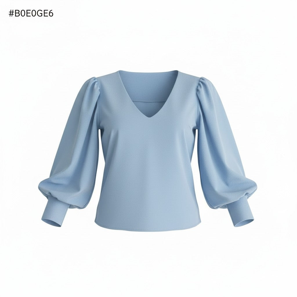 BLUSA EMILIA CELESTE