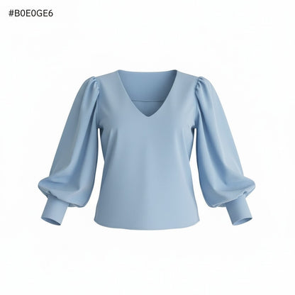 BLUSA EMILIA CELESTE